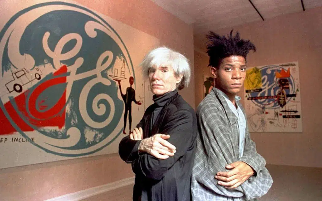Basquiat x Warhol. Painting four hands